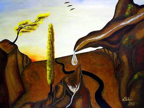 Der Wassertropfen (2002) - Artpainter - Array auf Array - Array - Der Wassertropfen (2002) - Artpainter - Array auf Array - Array -