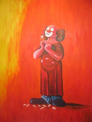 Verliebter Clown (2005) - Werner Szendi - Array auf Array - Array - Verliebter Clown (2005) - Werner Szendi - Array auf Array - Array -