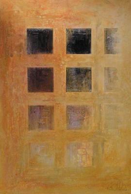 Quadratisch, praktisch, schwarz-gold (2004) - Ines Kollar - Array auf Array - Array - Quadratisch, praktisch, schwarz-gold (2004) - Ines Kollar - Array auf Array - Array -