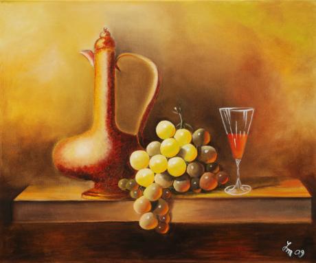 Weintrauben - Monika Langer - auf - Array - Weintrauben - Monika Langer - auf - Array -