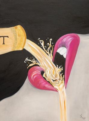 Serie Lippenbekenntnisse - Monika Langer - Array auf - Array - Serie Lippenbekenntnisse - Monika Langer - Array auf - Array -