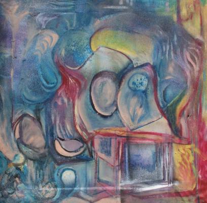 Blauer Cubus - Andreas Plant - Array auf - Array - Blauer Cubus - Andreas Plant - Array auf - Array -