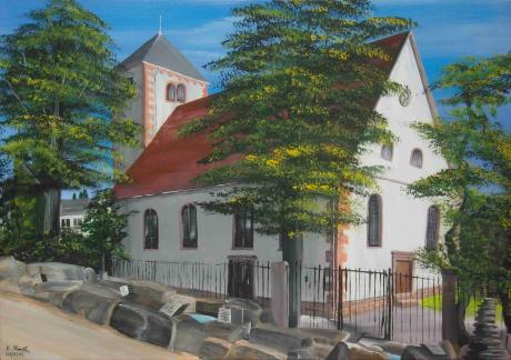 Kirche Wald-Michelbach - Knut Stein - Array auf Array - Array - Array Kirche Wald-Michelbach - Knut Stein - Array auf Array - Array - Array