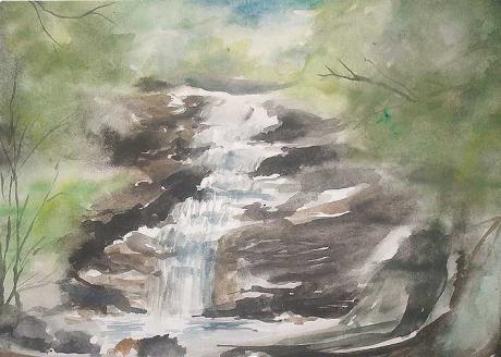 Waterfall II - Moor Alfi - Array auf Array - - Array Waterfall II - Moor Alfi - Array auf Array - - Array