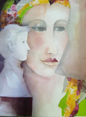 Frau träumt vom Mann auf dem potest - Stefanie Ihlefeldt - auf - Array - Frau träumt vom Mann auf dem potest - Stefanie Ihlefeldt - auf - Array -