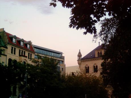 Sommerabend in Halle an der Saale - Wolfgang Bergter - Array auf Array - Array - Sommerabend in Halle an der Saale - Wolfgang Bergter - Array auf Array - Array -