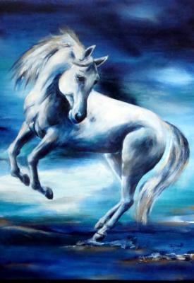 Steigendes Pferd - Christine Krauß - auf - Array - Steigendes Pferd - Christine Krauß - auf - Array -