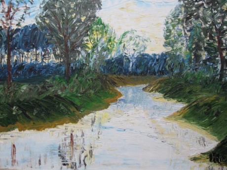 Die Ems bei Westbevern/Münsterland - Helmut Ebert - auf Array - Array - Die Ems bei Westbevern/Münsterland - Helmut Ebert - auf Array - Array -