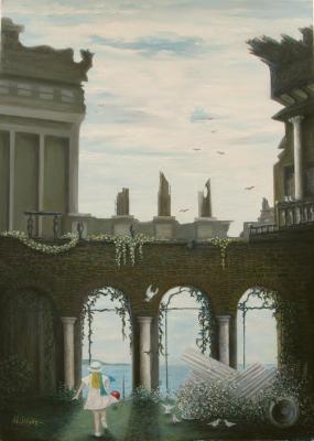 Mädchen im Hof - Uwe Schiller - Array auf Array - Array - Array Mädchen im Hof - Uwe Schiller - Array auf Array - Array - Array