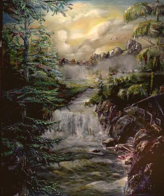 Das Boot am Fluß - Frithjof Schulte - Array auf Array - Array - Das Boot am Fluß - Frithjof Schulte - Array auf Array - Array -