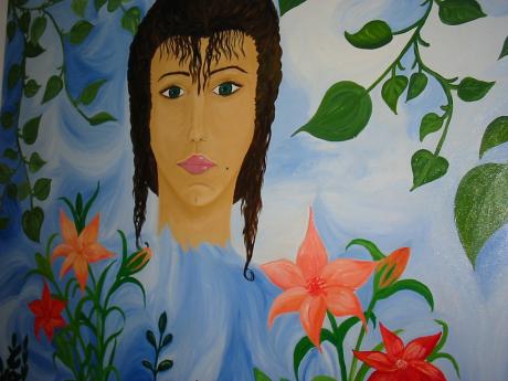 Frauenkopf - sybille schelhorn - Array auf Array - Array - Array Frauenkopf - sybille schelhorn - Array auf Array - Array - Array