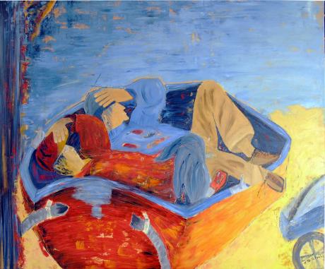 In einem Boot - Marie-Therese Schmahl - Array auf Array - Array - In einem Boot - Marie-Therese Schmahl - Array auf Array - Array -