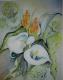 Schwertlilie und Calla - das Duo - Helen Lang - Aquarell auf Papier - Blumen - Impressionismus Schwertlilie und Calla - das Duo - Helen Lang - Aquarell auf Papier - Blumen - Impressionismus