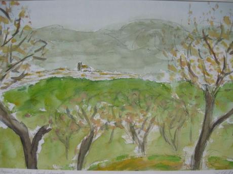 Calvin/Mallorca (b. Paguera) in d. Mandelbaumblüte - Helmut Ebert - Array auf Array - Array - Array Calvin/Mallorca (b. Paguera) in d. Mandelbaumblüte - Helmut Ebert - Array auf Array - Array - Array