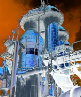 Industrieanlage im Lichterglanz - Peter Norden - Array auf - Array - Industrieanlage im Lichterglanz - Peter Norden - Array auf - Array -