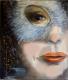 Hinter der Maske.. - Frithjof Schulte - Enkaustik auf Leinwand - Frauen-Gesichter - Hinter der Maske.. - Frithjof Schulte - Enkaustik auf Leinwand - Frauen-Gesichter -
