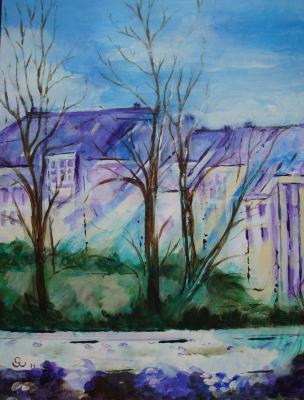 Blick aus dem Fenster - Guenther Wunderlich - Array auf Array - Array - Blick aus dem Fenster - Guenther Wunderlich - Array auf Array - Array -