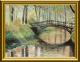 Brücke - Eduard Kyrsanov - Acryl auf Leinwand - Landschaft - Naturalismus Brücke - Eduard Kyrsanov - Acryl auf Leinwand - Landschaft - Naturalismus