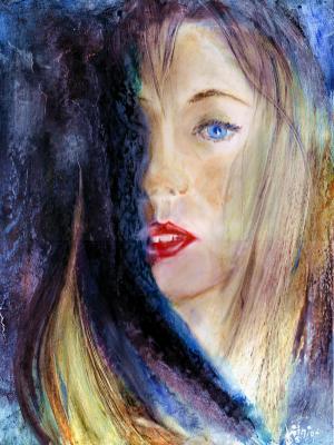 Lady in blue ... - Frithjof Schulte - Array auf Array - Array - Lady in blue ... - Frithjof Schulte - Array auf Array - Array -