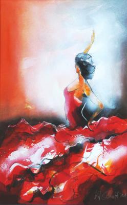 457. Flamencotänzerin IV - Hans Schott - Array auf Array - Array - 457. Flamencotänzerin IV - Hans Schott - Array auf Array - Array -