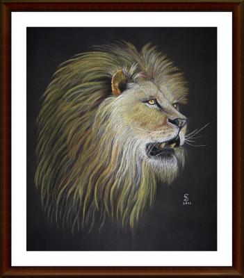 LÖWENPORTRAIT II - Jacqueline Scheib - Array auf Array - Array - Array LÖWENPORTRAIT II - Jacqueline Scheib - Array auf Array - Array - Array