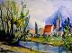Regensburg (2009) - Werner Meier - Aquarell auf Papier - Stadtansichten - Regensburg (2009) - Werner Meier - Aquarell auf Papier - Stadtansichten -