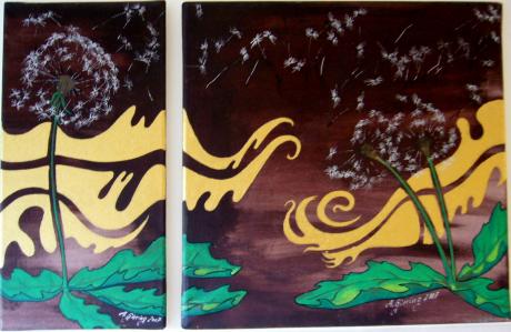 Pusteblume - Anette Giering - Array auf Array - Array - Pusteblume - Anette Giering - Array auf Array - Array -