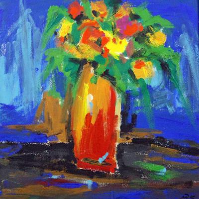 Die Vase mit Blumen - Michael Buch - auf Array - Array - Die Vase mit Blumen - Michael Buch - auf Array - Array -