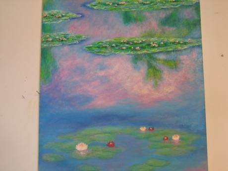 Seerosenbild 5 - alexander laczko - auf Array - Array - Seerosenbild 5 - alexander laczko - auf Array - Array -