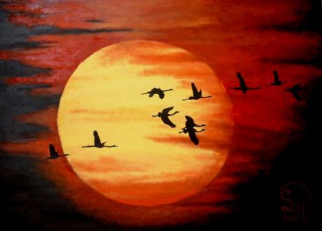 Zugvögel - Simone Wilhelms - Array auf Array - Array - Array Zugvögel - Simone Wilhelms - Array auf Array - Array - Array