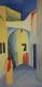 Tunis - Jutta SchrÃ¶der - Acryl auf Leinwand - Stadtansichten-Reisen - Expressionismus