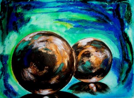 die Magie der Kugeln -5 - braun - Ulrike Sallós-Sohns - Array auf Array - Array - Array die Magie der Kugeln -5 - braun - Ulrike Sallós-Sohns - Array auf Array - Array - Array