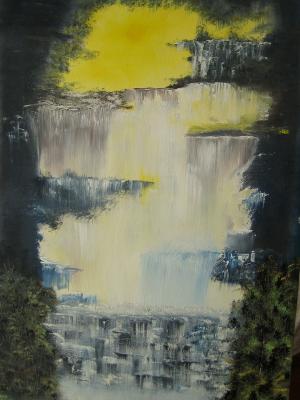 Waterfall in the Jungle - david hatton - Array auf Array - Array - Array Waterfall in the Jungle - david hatton - Array auf Array - Array - Array