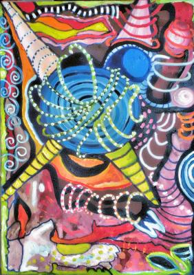 Neues Kunstwerk - brigitte gawron - auf - - Neues Kunstwerk - brigitte gawron - auf - -