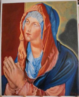 Madonna, nach A.D[rer - Clemens Redwig - Array auf Array - Array - Array Madonna, nach A.D[rer - Clemens Redwig - Array auf Array - Array - Array