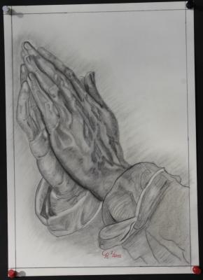 betende Hände - Clemens Redwig - Array auf Array - Array - Array betende Hände - Clemens Redwig - Array auf Array - Array - Array