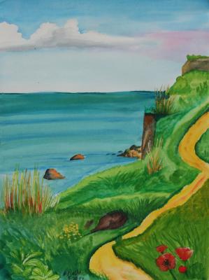 Steilküste von oben - Egon Rathke - Array auf - Array - Steilküste von oben - Egon Rathke - Array auf - Array -