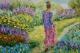 Gartenpoesie - Sabine Lorenz - Ãl auf Leinwand - Menschen - Figuration-Impressionismus Gartenpoesie - Sabine Lorenz - Ãl auf Leinwand - Menschen - Figuration-Impressionismus
