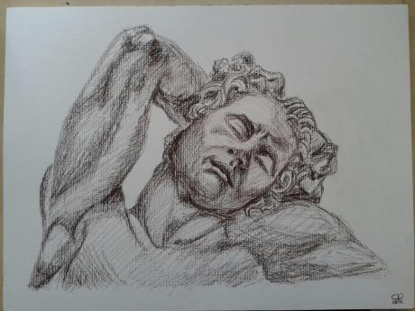 Barberrinischer Faun, schlafend - Christin Dahms - Array auf - Array - Barberrinischer Faun, schlafend - Christin Dahms - Array auf - Array -