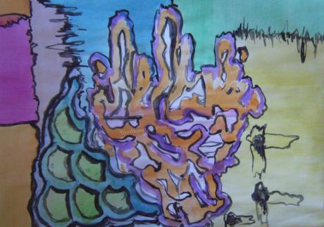 Abstraktes Bild - Toast Kunst - Array auf Array - Array - Array Abstraktes Bild - Toast Kunst - Array auf Array - Array - Array