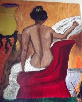 Dame im Bad - Stefanie Caroline Brandes - auf - - Dame im Bad - Stefanie Caroline Brandes - auf - -