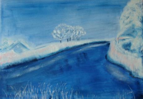 Winterlandschaft auf weissem Samt - Claudia Lüthi - Array auf - Array - Array Winterlandschaft auf weissem Samt - Claudia Lüthi - Array auf - Array - Array