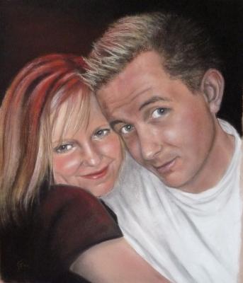 Das Brautpaar (Auftragsarbeit) - simone finster - Array auf Array - Array - Array Das Brautpaar (Auftragsarbeit) - simone finster - Array auf Array - Array - Array