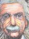 Albert Einstein - Peter David - Aquarell auf Papier - Menschen - Albert Einstein - Peter David - Aquarell auf Papier - Menschen -