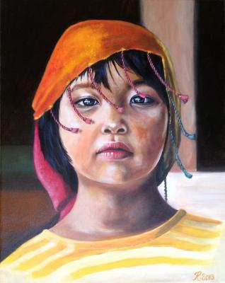 Asian girl with scarf - Rebecca Tecla - Array auf Array - Array - Asian girl with scarf - Rebecca Tecla - Array auf Array - Array -