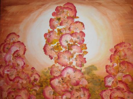 ---Blütenfeuer bei Sonnenuntergang - Astrid Pütsch - Array auf Array - Array - ---Blütenfeuer bei Sonnenuntergang - Astrid Pütsch - Array auf Array - Array -