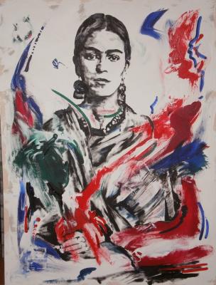 Frida Kahlo - Tjara Fuchsblut - auf - Array - Array Frida Kahlo - Tjara Fuchsblut - auf - Array - Array