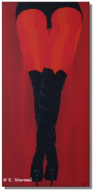 Mina - Acrylgemälde - Klaudia Warwel - Array auf Array - Array - Array Mina - Acrylgemälde - Klaudia Warwel - Array auf Array - Array - Array