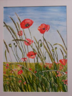 Mohnfeld - Ulrike Mahler - Array auf Array - Array - Array Mohnfeld - Ulrike Mahler - Array auf Array - Array - Array