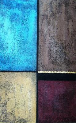 Farbfeldmalerei II - Brigitte Grau grauzone-art - auf - Array - Farbfeldmalerei II - Brigitte Grau grauzone-art - auf - Array -